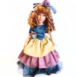 Collectors Choice by Dan Dee Porcelain Doll 17 Inch *